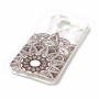 Etui plastikowe mandala do Samsung Galaxy A6 (2018) - białe