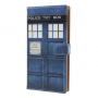 Pokrowiec flip TARDIS do Samsung Galaxy J3 (2018) - niebieski