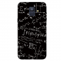 Etui plastikowe wzory do Samsung Galaxy A6 (2018) - czarne
