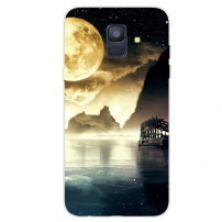 Etui plastikowe morze i góry do Samsung Galaxy A6 (2018)