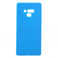 Etui silikonowe błyszczące do Samsung Galaxy Note 9 - niebieskie