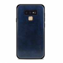 Mofi etui skórzane do Samsung Galaxy Note 9 - ciemnoniebieskie
