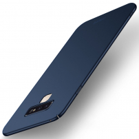 Mofi etui plastikowe Frosted do Samsung Galaxy Note 9 - ciemnoniebieskie