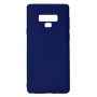 Etui silikonowe do Samsung Galaxy Note 9 - ciemnoniebieskie