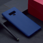Etui silikonowe do Samsung Galaxy Note 9 - ciemnoniebieskie
