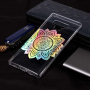 Etui plastikowe holograficzne mandala do Samsung Galaxy Note 9 - przezroczyste