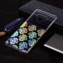 Etui plastikowe holograficzny wzór do Samsung Galaxy Note 9 - przezroczyste