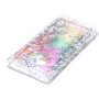 Etui plastikowe holograficzne lotus do Samsung Galaxy Note 9 - przezroczyste