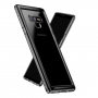 Baseus Safety etui plastikowe czarne do Samsung Galaxy Note 9 - przezroczyste