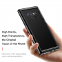 Baseus Safety etui plastikowe czarne do Samsung Galaxy Note 9 - przezroczyste