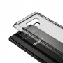 Baseus Safety etui plastikowe czarne do Samsung Galaxy Note 9 - przezroczyste