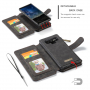 Caseme 2w1 pokrowiec portfelowy Samsung Galaxy Note 9 - czarny