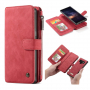 Caseme 2w1 pokrowiec portfelowy Samsung Galaxy Note 9 - czerwony