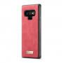 Caseme 2w1 pokrowiec portfelowy Samsung Galaxy Note 9 - czerwony