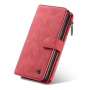 Caseme 2w1 pokrowiec portfelowy Samsung Galaxy Note 9 - czerwony