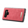 Caseme 2w1 pokrowiec portfelowy Samsung Galaxy Note 9 - czerwony