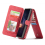 Caseme 2w1 pokrowiec portfelowy Samsung Galaxy Note 9 - czerwony