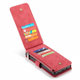 Caseme 2w1 pokrowiec portfelowy Samsung Galaxy Note 9 - czerwony