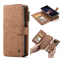 Caseme 2w1 pokrowiec portfelowy Samsung Galaxy Note 9 - brązowy