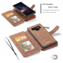 Caseme 2w1 pokrowiec portfelowy Samsung Galaxy Note 9 - brązowy