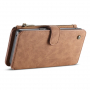 Caseme 2w1 pokrowiec portfelowy Samsung Galaxy Note 9 - brązowy