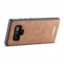 Caseme 2w1 pokrowiec portfelowy Samsung Galaxy Note 9 - brązowy