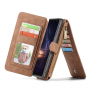 Caseme 2w1 pokrowiec portfelowy Samsung Galaxy Note 9 - brązowy