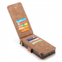 Caseme 2w1 pokrowiec portfelowy Samsung Galaxy Note 9 - brązowy