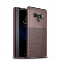 Ipaky etui plastikowe do Samsung Galaxy Note 9 - brązowe