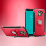 Etui odporne z uchwytem do Samsung Galaxy J6 (2018) - czerwone