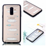 Etui plastikowe wytłoczone strzały do Samsung Galaxy A6 Plus (2018) - przezroczyste