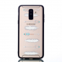 Etui plastikowe wytłoczone strzały do Samsung Galaxy A6 Plus (2018) - przezroczyste