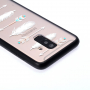 Etui plastikowe wytłoczone strzały do Samsung Galaxy A6 Plus (2018) - przezroczyste