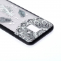 Etui plastikowe wytłoczone łapacz snów do Samsung Galaxy A6 (2018) - przezroczyste