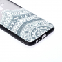 Etui plastikowe wytłoczone lotus do Samsung Galaxy A6 (2018) - przezroczyste
