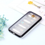Etui plastikowe wytłoczone strzały do Samsung Galaxy A6 (2018) - przezroczyste