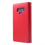 Goospery Mansoor pokrowiec portfelowy do Samsung Galaxy Note 9 - czerwony
