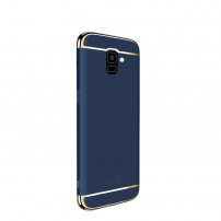 Mofi Guard etui plastikowe do Samsung Galaxy A6 (2018) - niebieskie