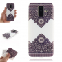Etui plastikowe wzór symetryczny do Samsung Galaxy A6 Plus (2018) - białe