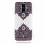 Etui plastikowe wzór symetryczny do Samsung Galaxy A6 Plus (2018) - białe