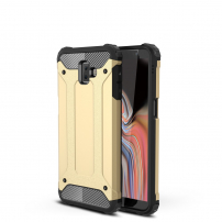Super odporne etui Armor do Samsung Galaxy J6 Plus - złote