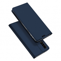 Dux Ducis Skin Pro pokrowiec flip do Samsung Galaxy A7 (2018) - ciemnoniebieski