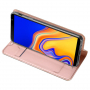 Dux Ducis Skin Pro pokrowiec flip do Samsung Galaxy J4 Plus - różowo-złoty