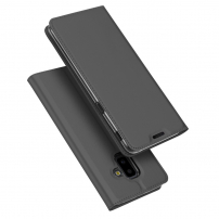 Dux Ducis Skin Pro pokrowiec flip do Samsung Galaxy J6 Plus - szary