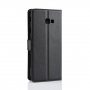 Litchi pokrowiec flip do Samsung Galaxy J4 Plus - czarny
