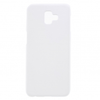 Etui gumowe do Samsung Galaxy J6 Plus - białe