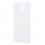 Etui gumowe do Samsung Galaxy J6 Plus - białe