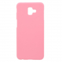 Etui gumowe do Samsung Galaxy J6 Plus - różowe