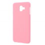 Etui gumowe do Samsung Galaxy J6 Plus - różowe