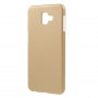Etui gumowe do Samsung Galaxy J6 Plus - złote